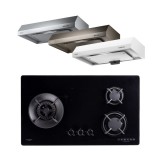 (Bundle) Fujioh FH-GS 5030 SVGL Gas Hob + FR-FS 1890 R Slim Cooker Hood (890mm)